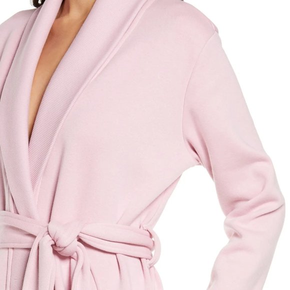 NEW UGG Size M, L Women's UGG Karoline Fleece Robe, Lavender Breeze - Picture 4 of 6